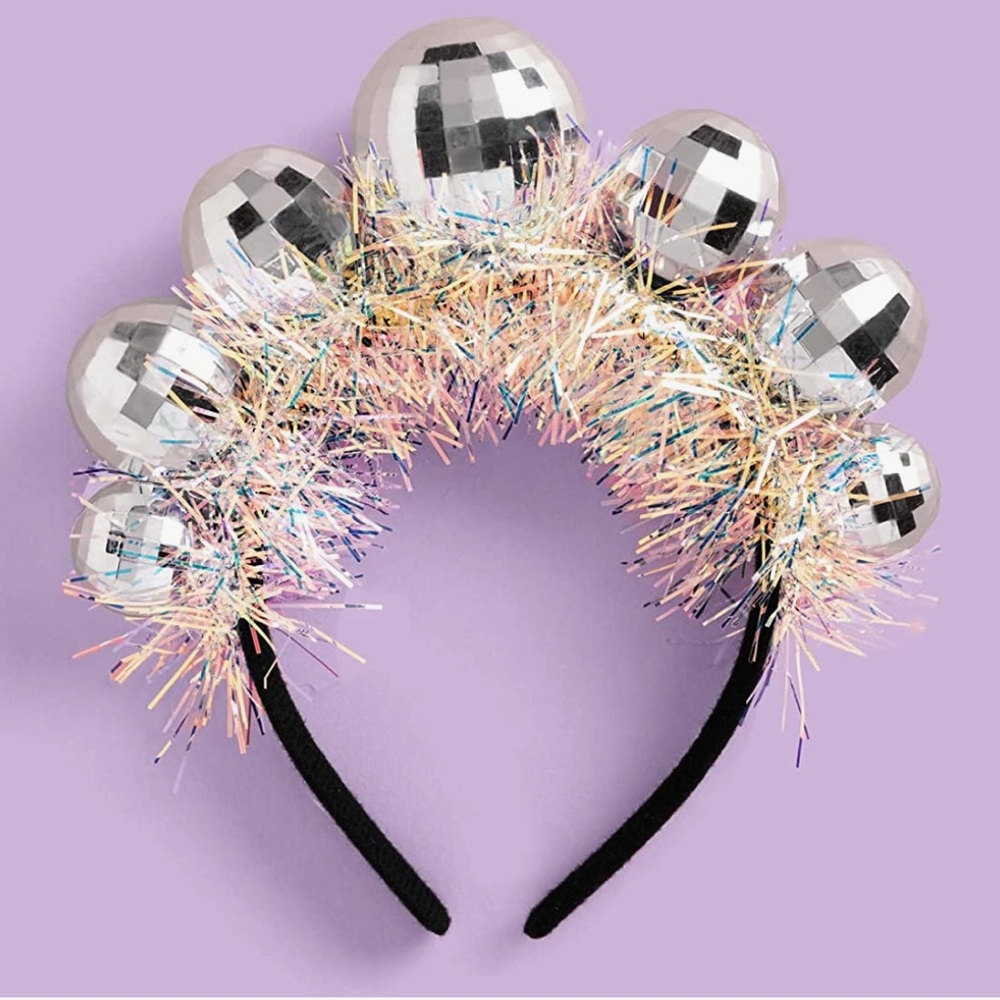 (2/$20) xo, fetti disco ball headband